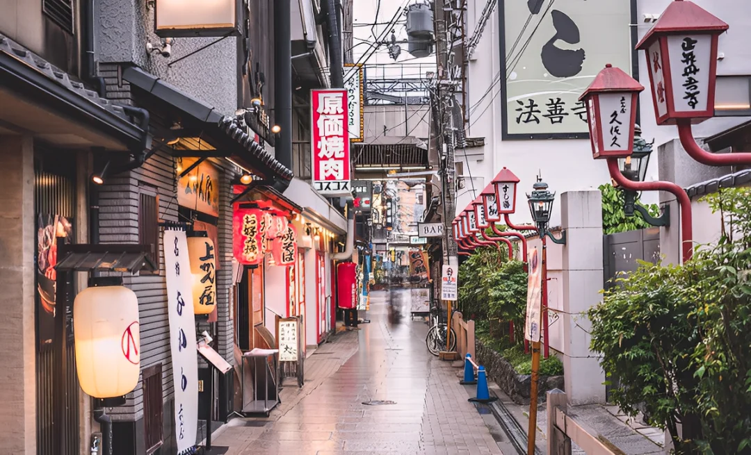 a street in japan