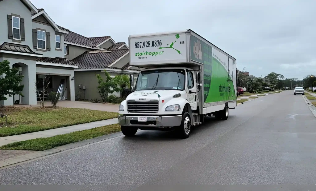 a mover company's truck