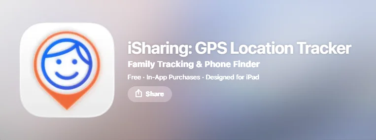 isharing app on app store