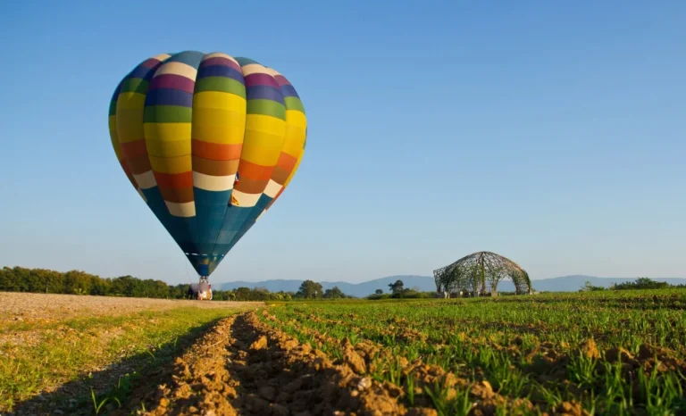 Hot air balloon ride