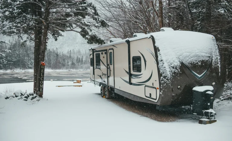 RV in cold weather