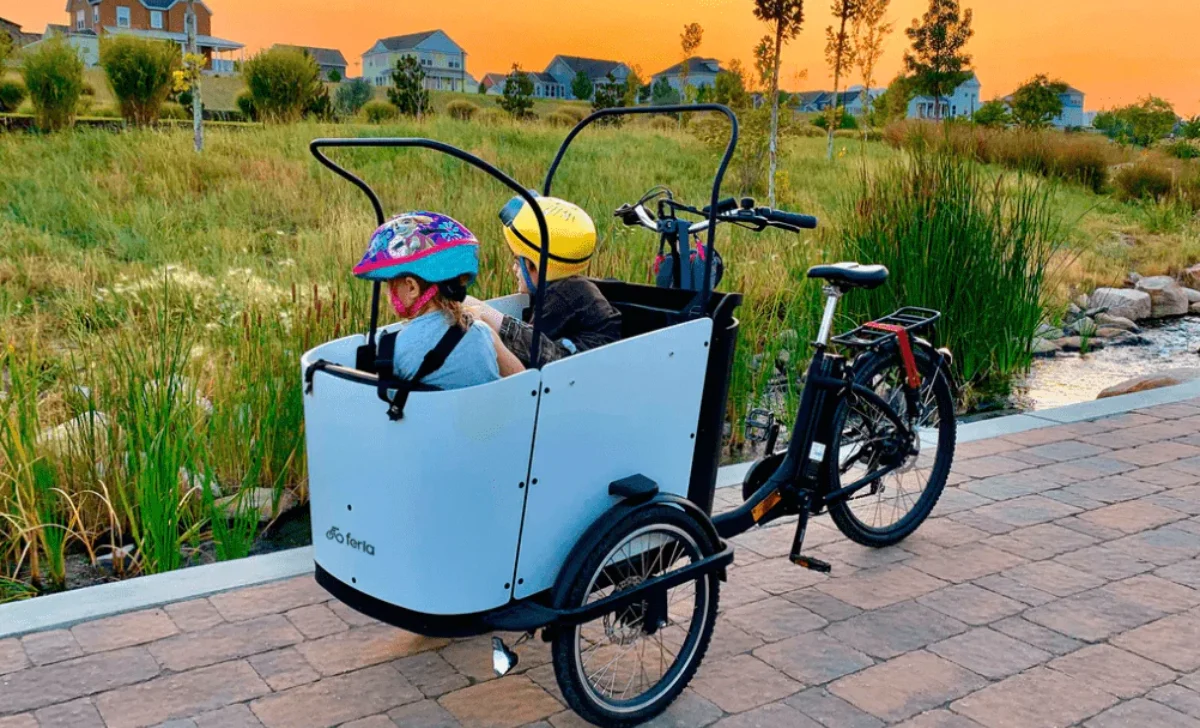 a cargo bike for kids