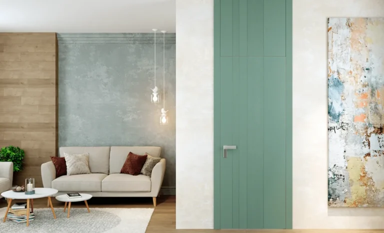 a door with frame