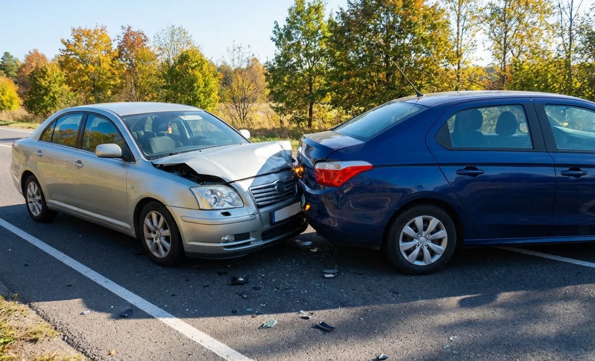 a car accident