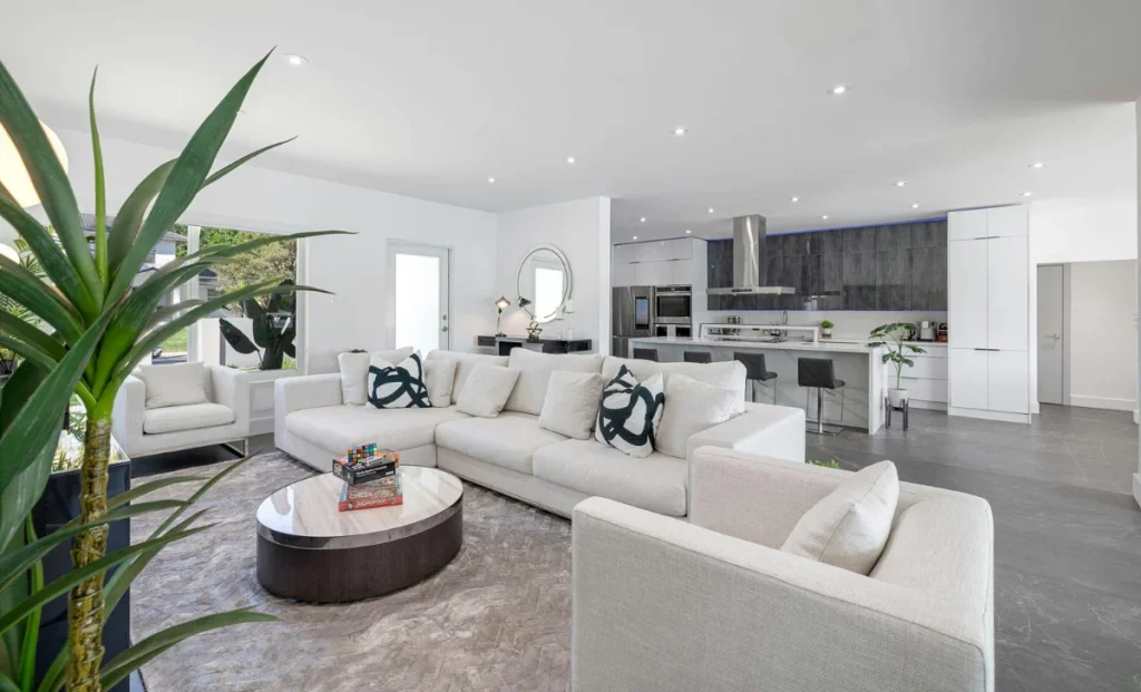 a clean home in spring