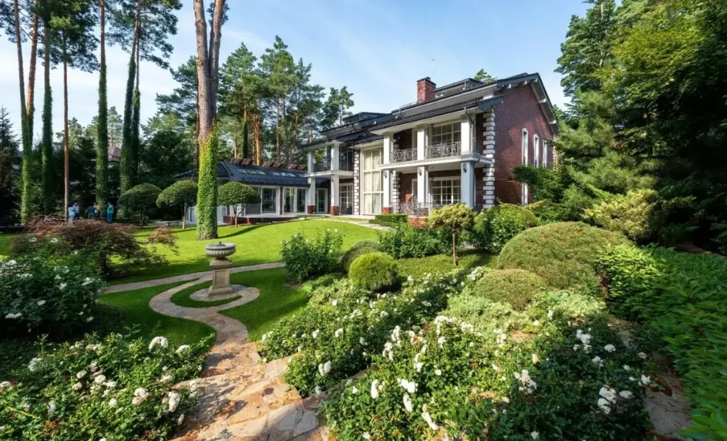 a giant backyard