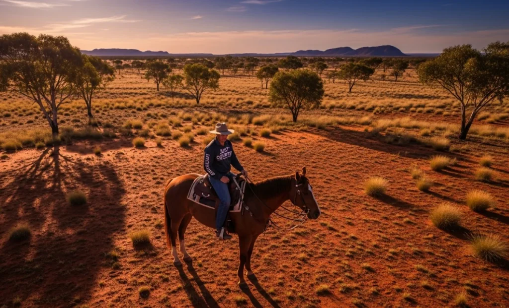 a horse rider sitting on a horse