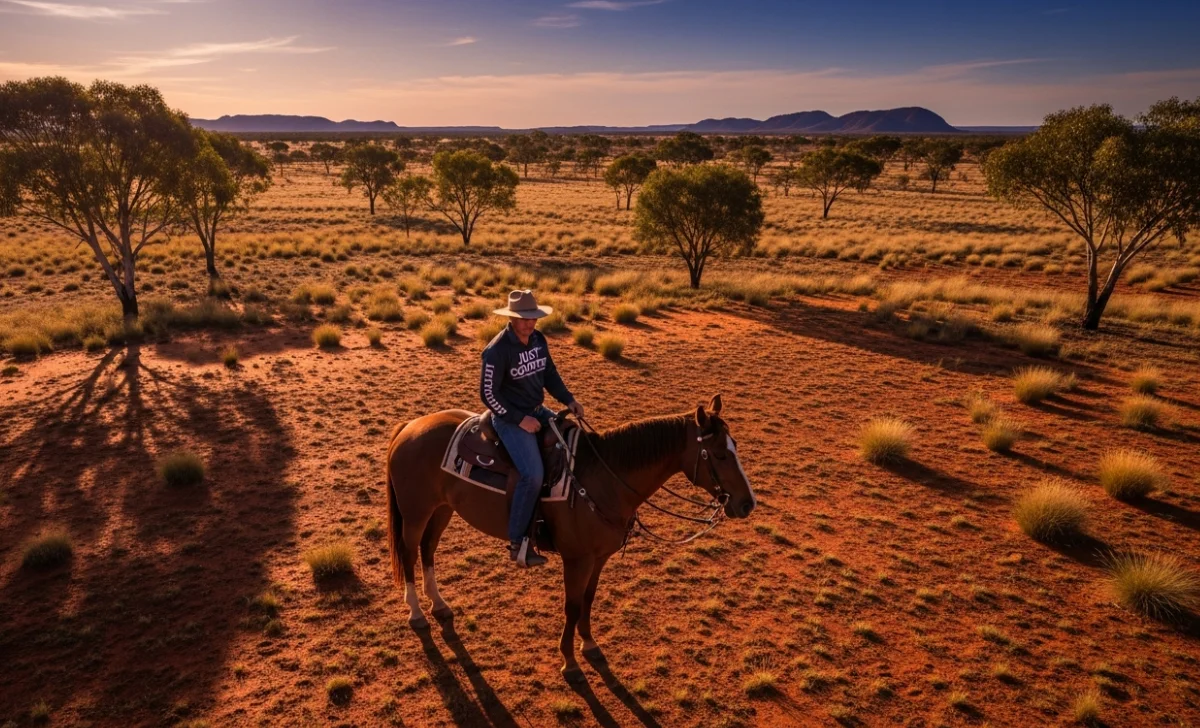 a horse rider sitting on a horse
