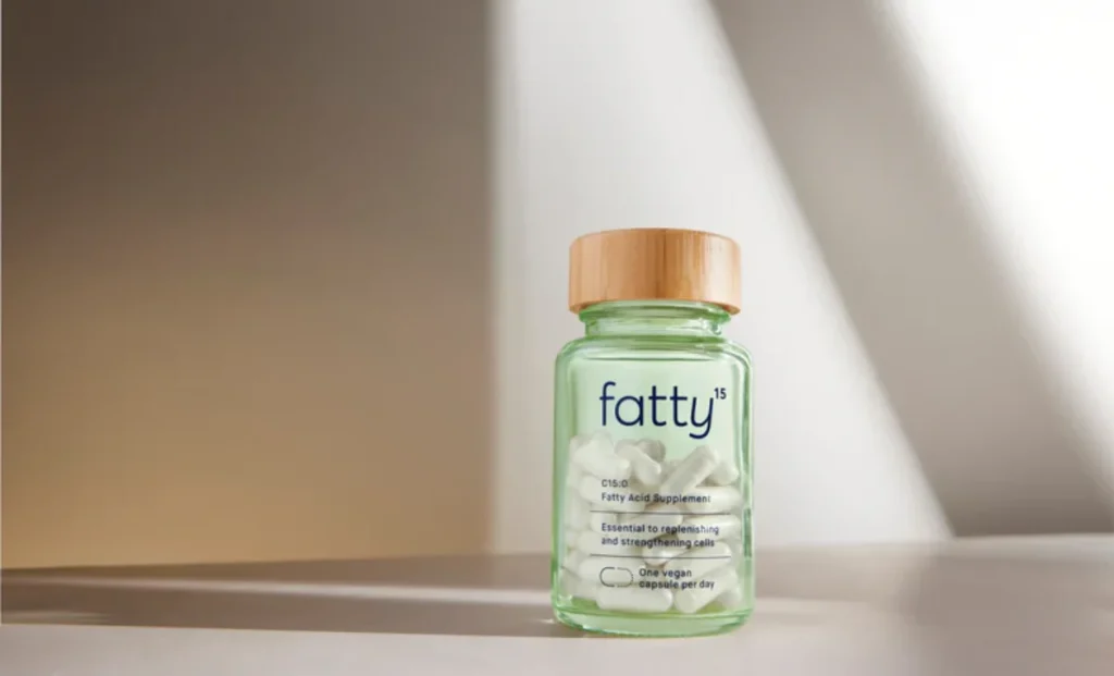supplement jar filled with capsules