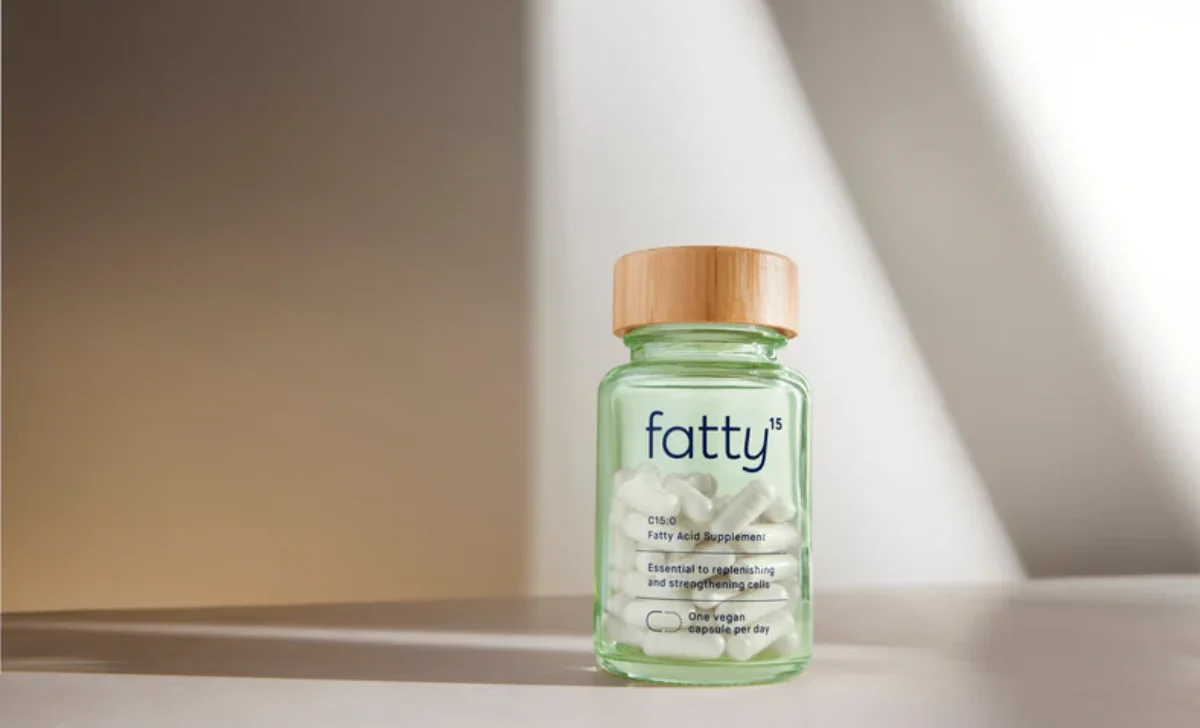 supplement jar filled with capsules