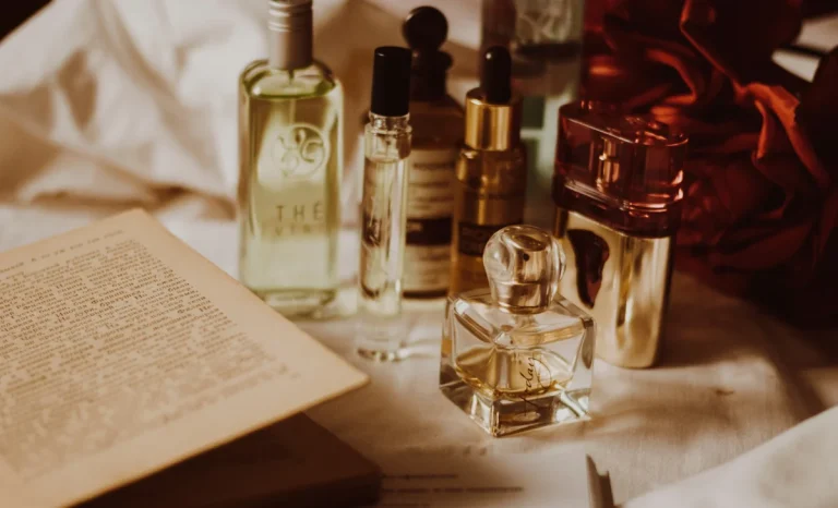 a set of fragrances