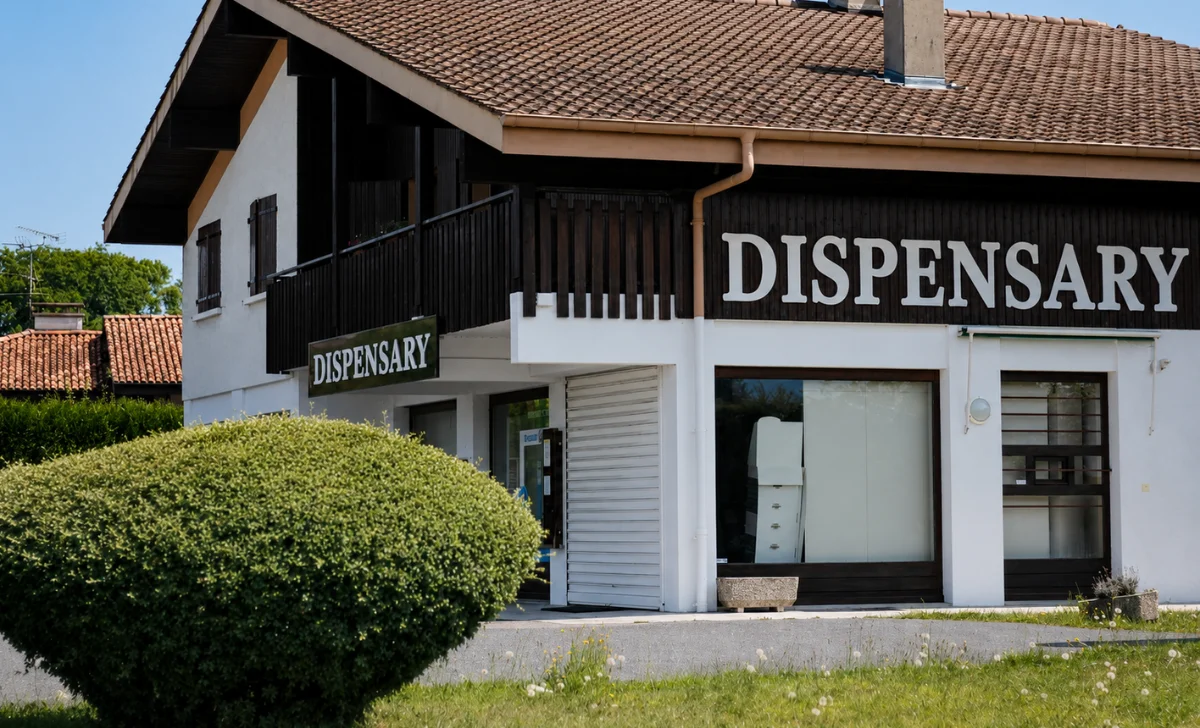 a dispensary in city