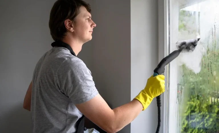 man-cleaning-windows-with-steam