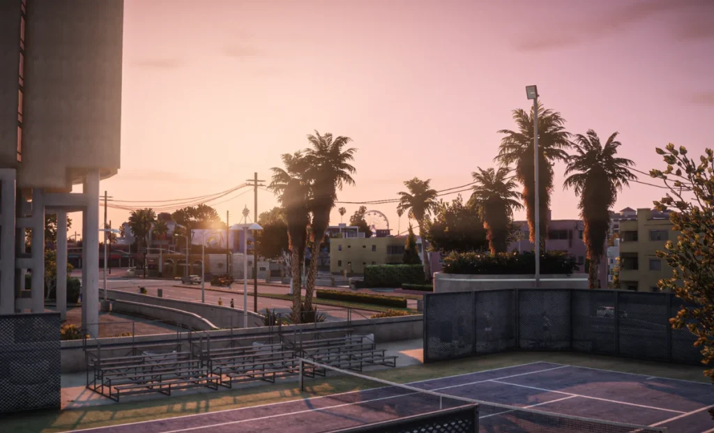 tennis ground in gta 5