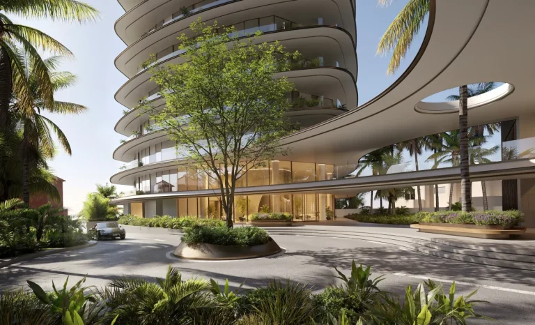a 3d visualization of a building